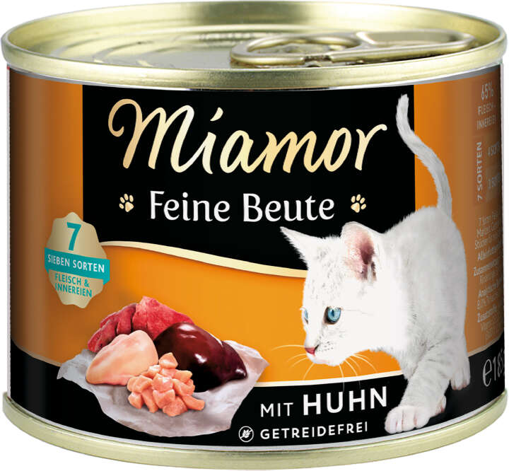 Miamor Katzen-Nassfutter Feine Beute Huhn
